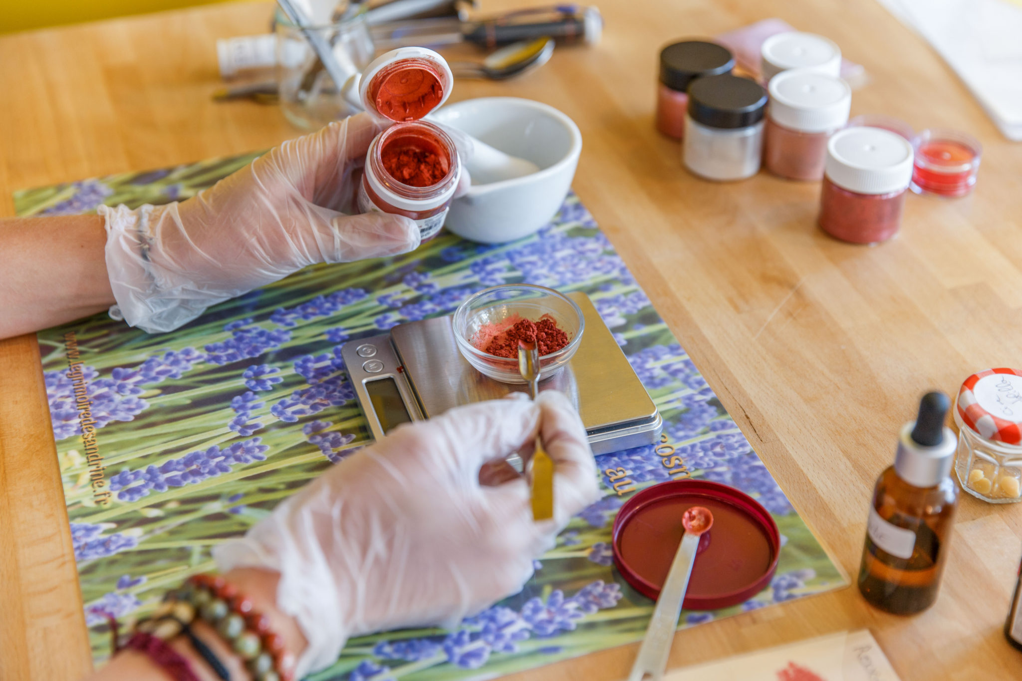 Atelier parfum Grimoire de Sandrine Nantes